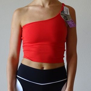 VATA Brasil Yoga & Fitness Top Bright Red